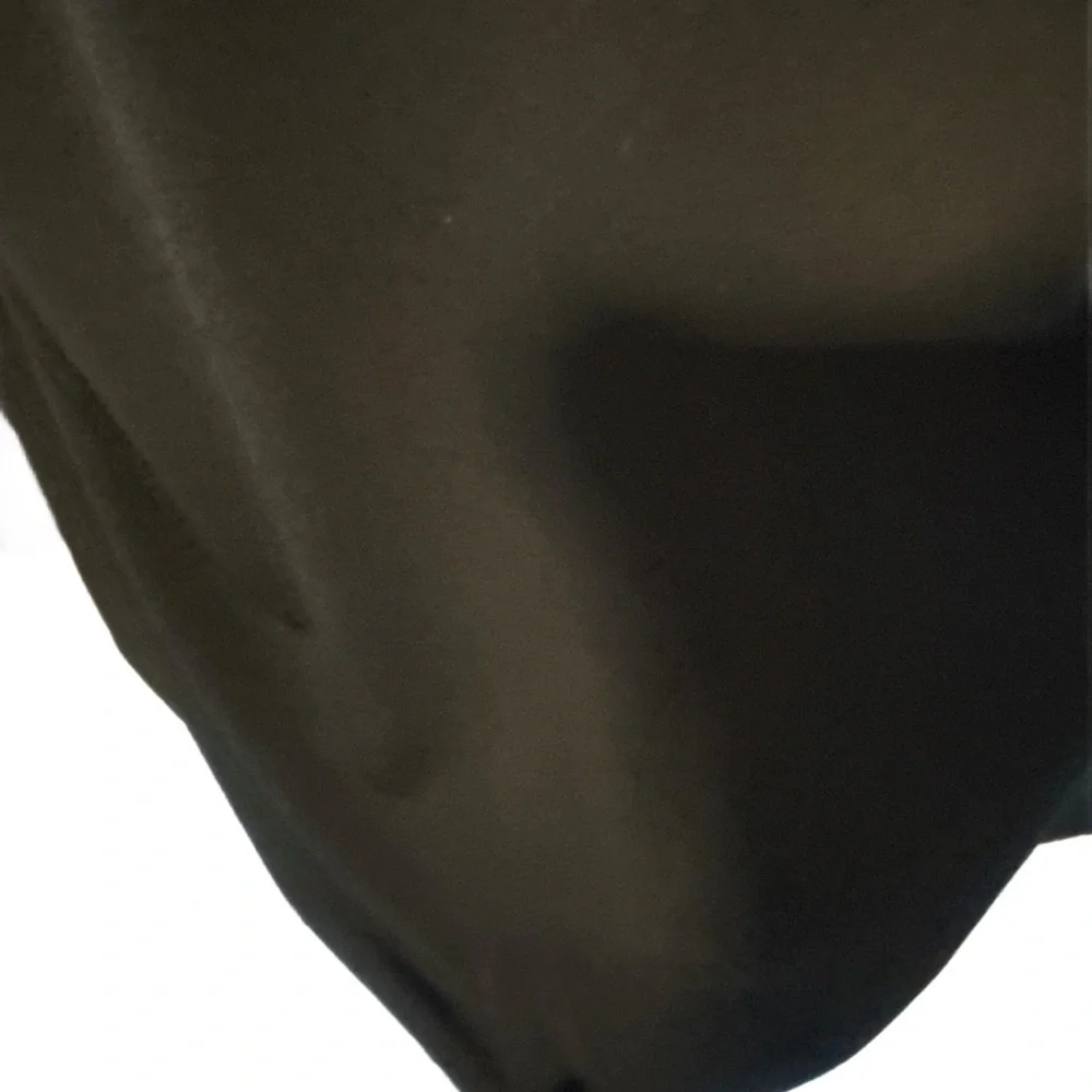 Ann Taylor Black Blouse with Embellished Cuffs - Picture 6 of 7